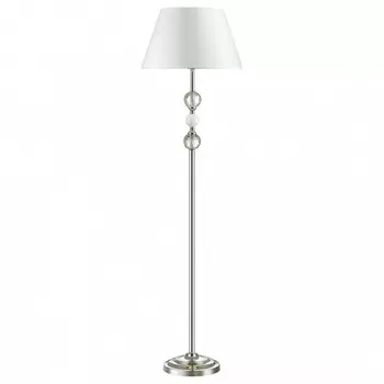 Торшер raul (odeon light) серебристый 160 см.
