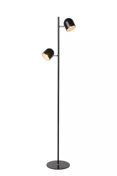 Торшер skanska (lucide) черный 23x141x32 см.