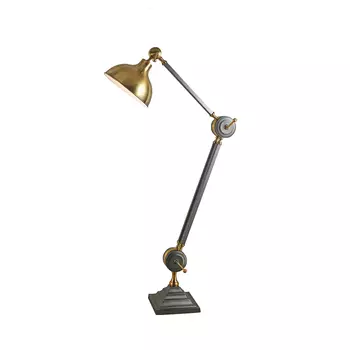 Торшер (to4rooms) черный 35x220x35 см.