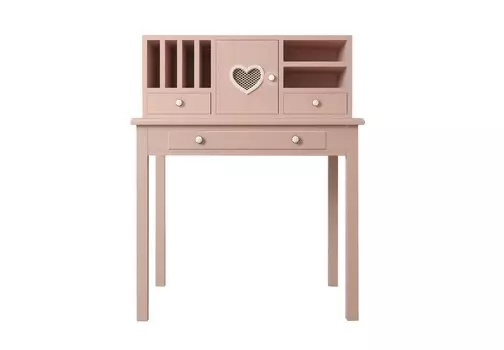 Туалетный столик adelina (etg-home) розовый 86.0x109.0x48.0 см.