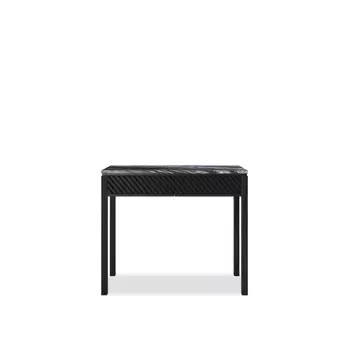 Туалетный столик contorno (ambicioni) черный 100x84x40 см.