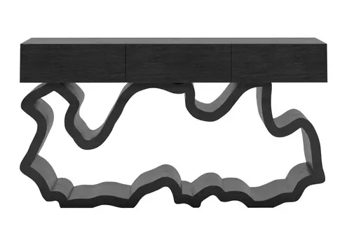 Тумба эклер 2.0 (odingeniy) черный 160.0x85.0x40.0 см.