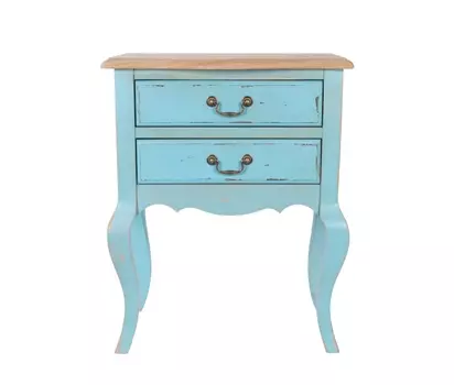 Тумба aleela (mak-interior) голубой 60x70x39 см.