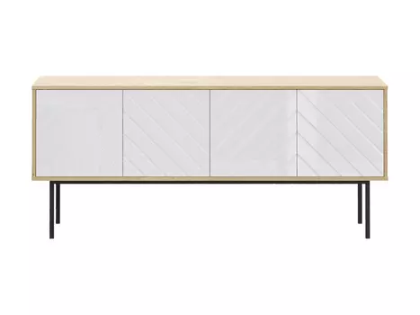 Тумба boho (ogogo) белый 164x71x40 см.