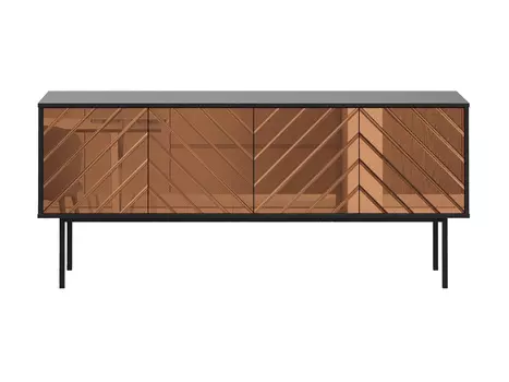 Тумба boho (ogogo) коричневый 164x71x40 см.