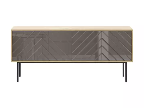 Тумба boho (ogogo) коричневый 164x71x40 см.