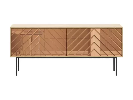 Тумба boho (ogogo) коричневый 164x71x40 см.