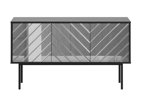 Тумба boho (ogogo) серебристый 124x71x40 см.