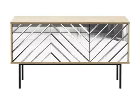 Тумба boho (ogogo) серебристый 125x71x40 см.