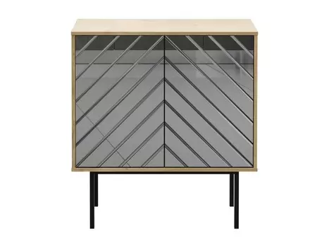 Тумба boho (ogogo) серебристый 84x90x40 см.