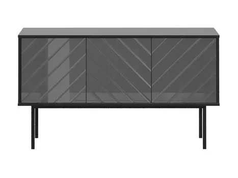 Тумба boho (ogogo) серый 124x71x40 см.