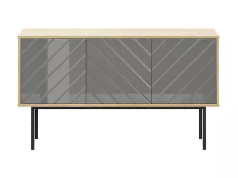 Тумба boho (ogogo) серый 124x71x40 см.