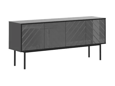 Тумба boho (ogogo) серый 164x71x40 см.