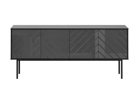 Тумба boho (ogogo) серый 164x71x40 см.