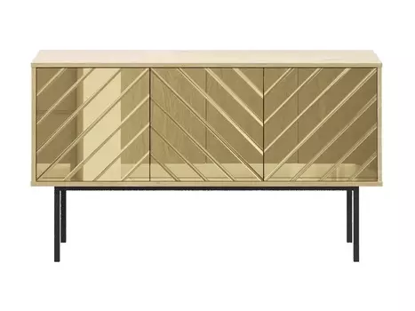 Тумба boho (ogogo) золотой 125x71x40 см.