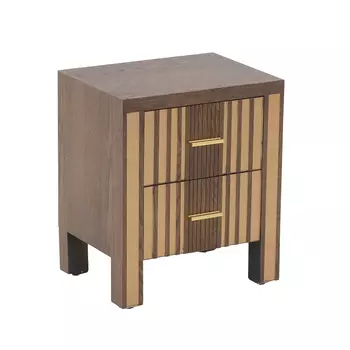 Тумба bruges (to4rooms) золотой 40x47x30 см.