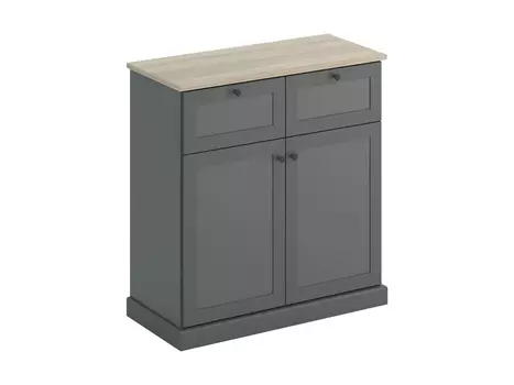 Тумба caprio высокая (ogogo) серый 10x109x46 см.