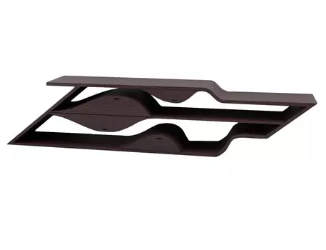 Тумба цезарь стелет (odingeniy) черный 235.0x50.0x40.0 см.