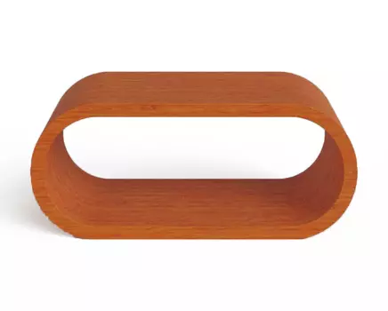 Тумба цикл (odingeniy) оранжевый 110.0x46.0x35.0 см.