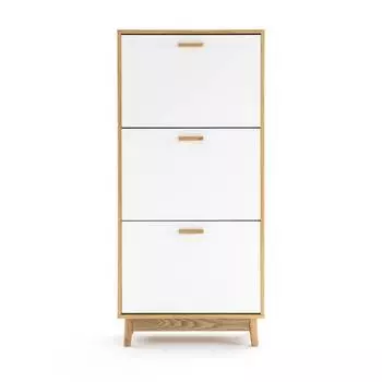 Тумба для обуви sheldon (laredoute) белый 60x130x25 см.