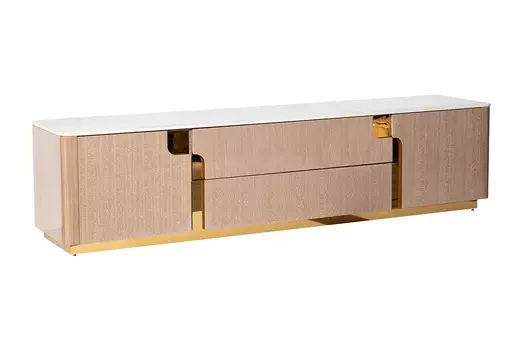 тумба estoril (garda decor) бежевый 200.0x49x42.0 см.