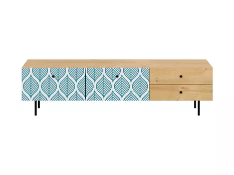 Тумба frida (ogogo) голубой 181x47x50 см.