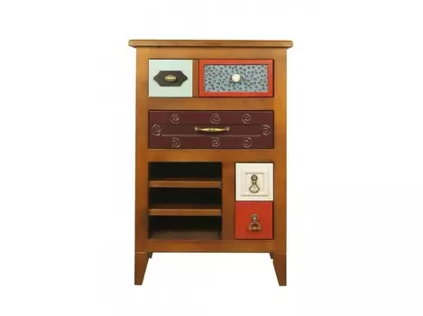 Тумба gouache birch (etg-home) коричневый 51.0x76.0x35.0 см.