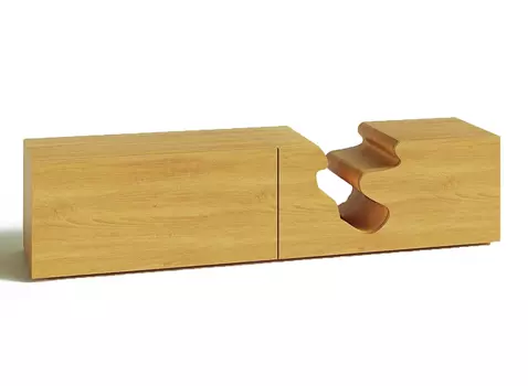 Тумба гранд каньон (odingeniy) бежевый 175.0x40.0x40.0 см.