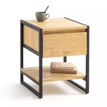 Тумба hiba (laredoute) бежевый 40x50x40 см.