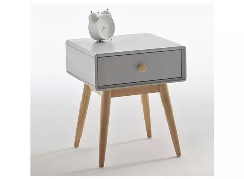Тумба jimi (laredoute) серый 40x47x36 см.