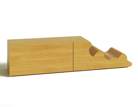 Тумба каньон (odingeniy) бежевый 175.0x40.0x40.0 см.