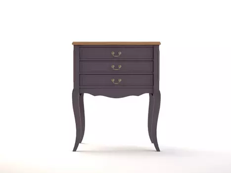 Тумба leontina lavanda (etg-home) фиолетовый 60.0x74.0x39.0 см.