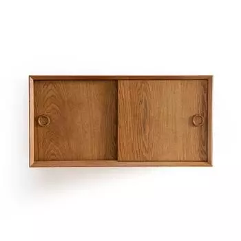 Тумба настенная quilda (laredoute) коричневый 80x40x31 см.