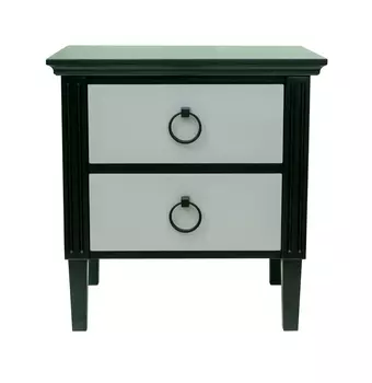 Тумба nort silver (mak-interior) черный 52x54x41 см.