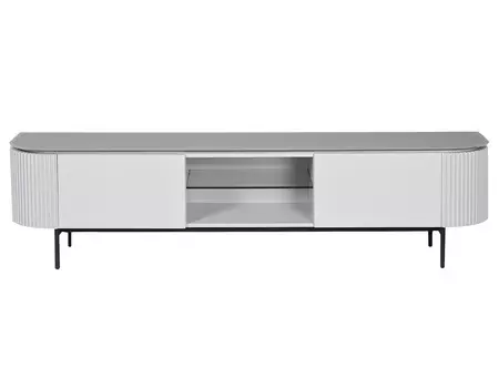 Тумба под телевизор scala (garda decor) серебристый 200x52x42 см.