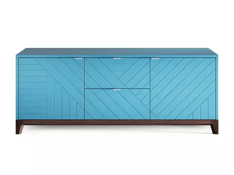 Тумба под тв case (the idea) голубой 140x55x45 см.