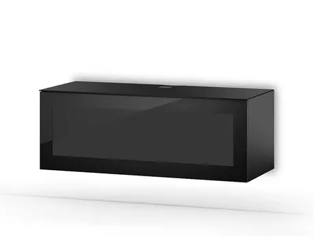 Тумба под тв std 110i blk-blk-wl (sonorous) черный 110.0x44.0x45.0 см.