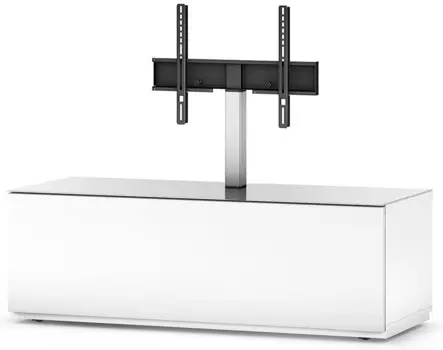 Тумба под тв std 131f wht-wht-bs (sonorous) белый 130.0x87.0x45.0 см.