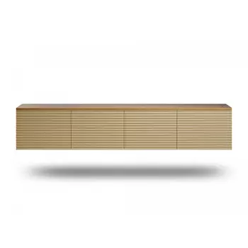 Тумба подвесная hr10 (the idea) бежевый 207x40x41 см.