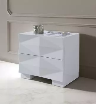 Тумба прикроватная (dupen) белый 54.0x49.0x42.0 см.