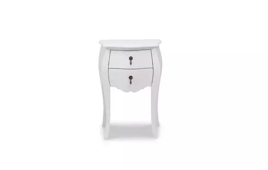 Тумба прикроватная (europe style) белый 45.0x65.0x37.0 см.