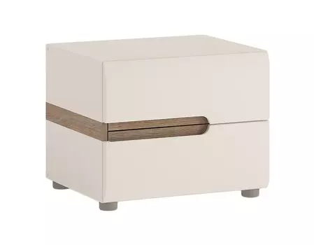 Тумба прикроватная linate 2s/typ 96 (анрэкс) белый 50x40x42 см.