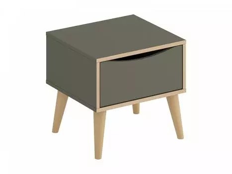 Тумба прикроватная loa (ogogo) серый 47x43x40 см.