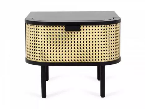 Тумба прикроватная male (ogogo) черный 43x35x48 см.