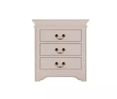 Тумба прикроватная olivia (etg-home) бежевый 54x60x40 см.