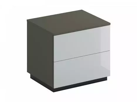 Тумба прикроватная roomy (ogogo) серый 58x52x46 см.