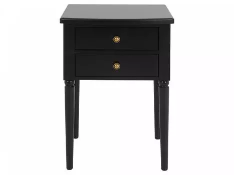 Тумба прикроватная вlues (ogogo) черный 50x70x46 см.