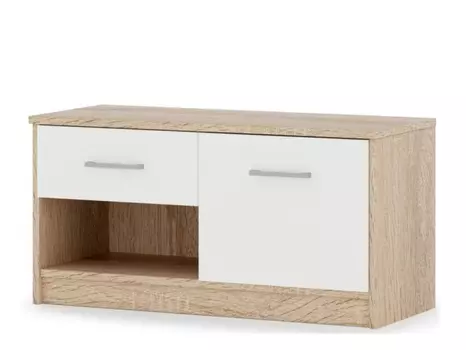 Тумба «стелс» 1д1ящ (аврора) бежевый 84x42x35 см.