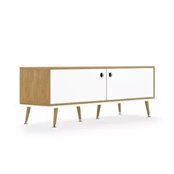 Тумба woodi (woodi) белый 159x53x50 см.