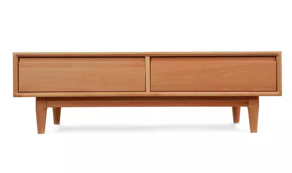 Тумбочка ingvar low (mak-interior) бежевый 120x37x60 см.